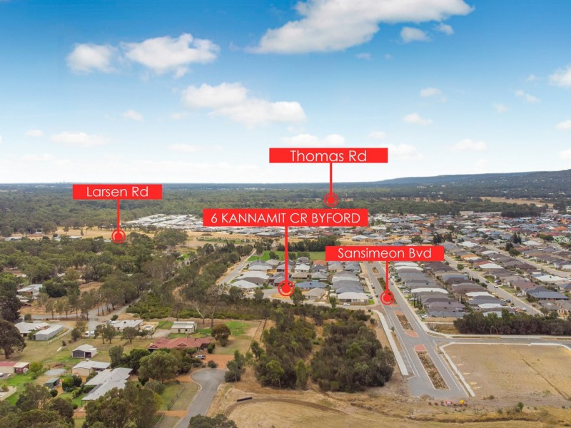 6 Kannamit Crescent, Byford WA 6122