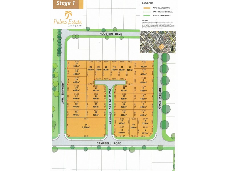 Proposed L Palm Valley Retreat, Canning Vale WA 6155