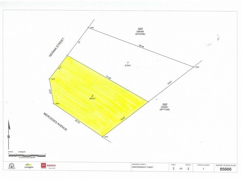 Proposed L Nerima Street (Corner Mercedes Ave), Falcon WA 6210