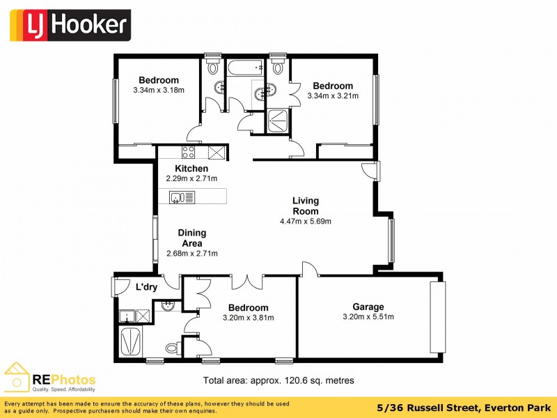 5/36 Russell Street, Everton Park QLD 4053 Floorplan