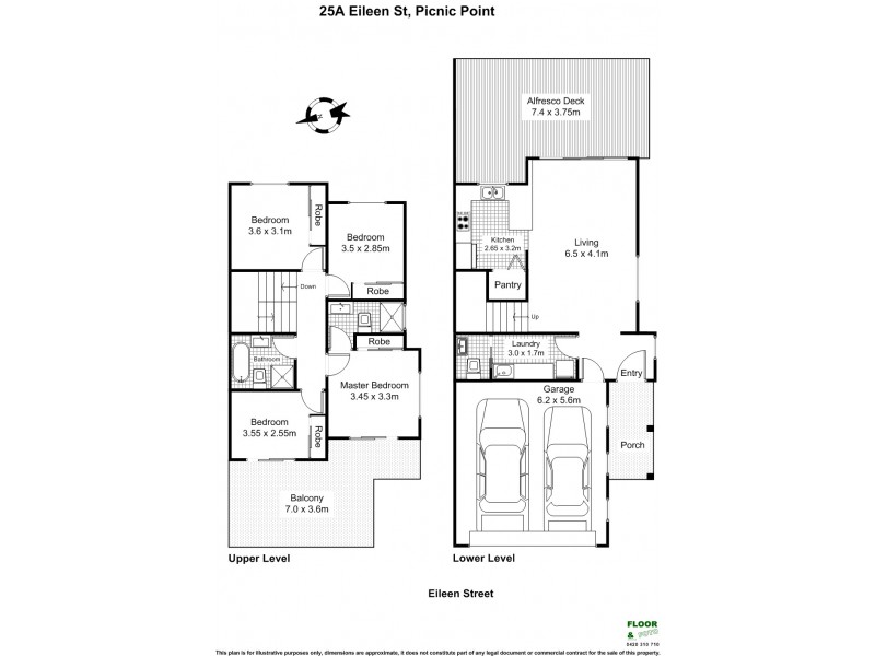 25A Eileen Street, Picnic Point NSW 2213 Floorplan