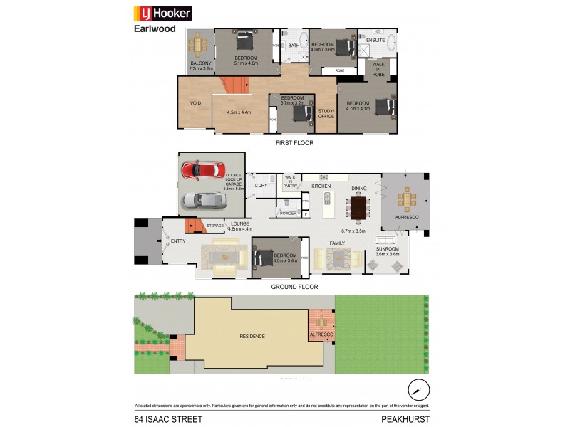 64 Isaac Street, Peakhurst NSW 2210 Floorplan