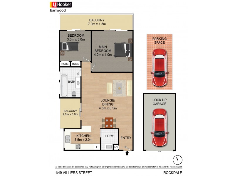 1/49 Villiers Street, Rockdale NSW 2216 Floorplan