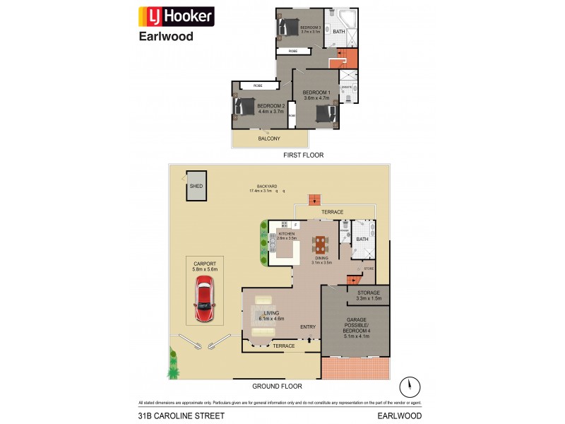 31B Caroline Street, Earlwood NSW 2206 Floorplan