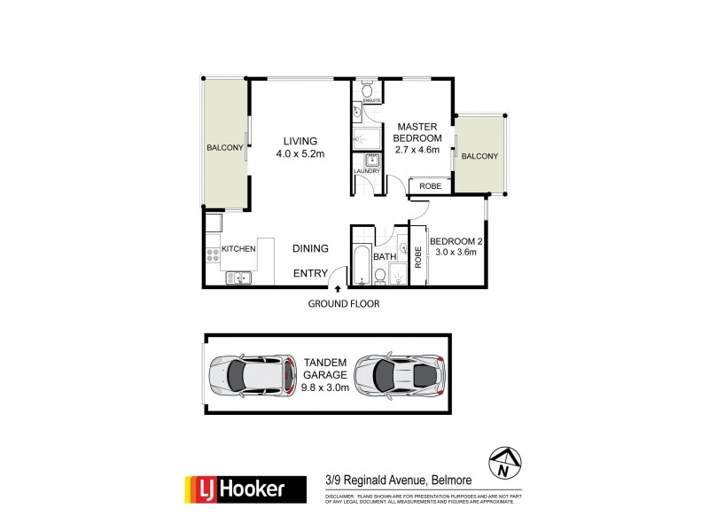 3 9-11 Reginald Avenue, Belmore NSW 2192 Floorplan