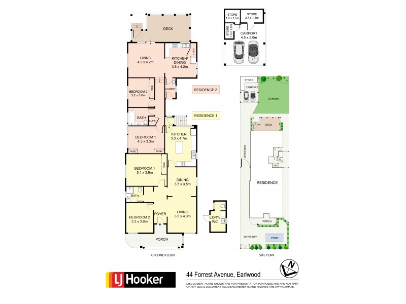 44 Forrest Avenue, Earlwood NSW 2206 Floorplan