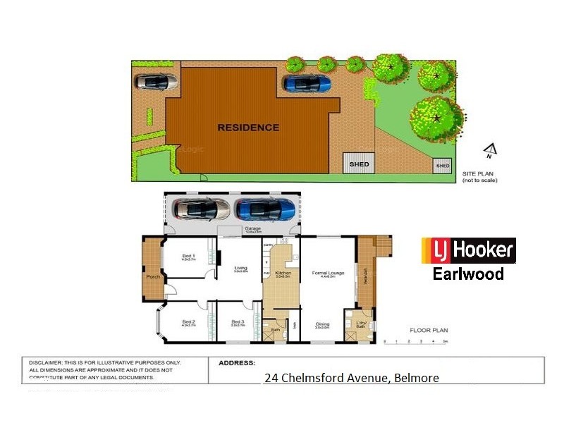 24 Chelmsford Avenue, Belmore NSW 2192 Floorplan