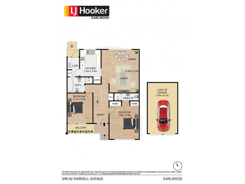 3/90-92 Wardell Road, Earlwood NSW 2206 Floorplan