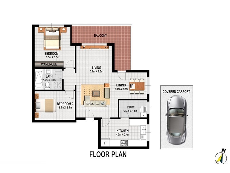 4/67 Yangoora Road, Lakemba NSW 2195 Floorplan