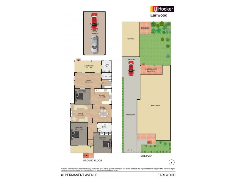 40 Permanent Ave, Earlwood NSW 2206 Floorplan