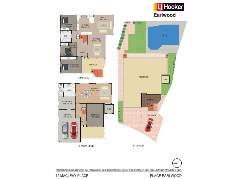 12 Macleay Place, Earlwood NSW 2206 Floorplan