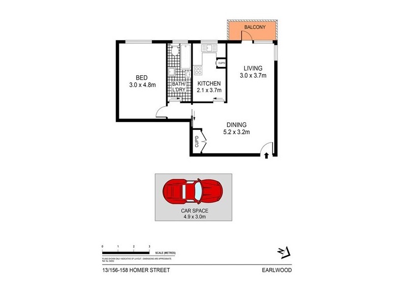 Earlwood NSW 2206 Floorplan