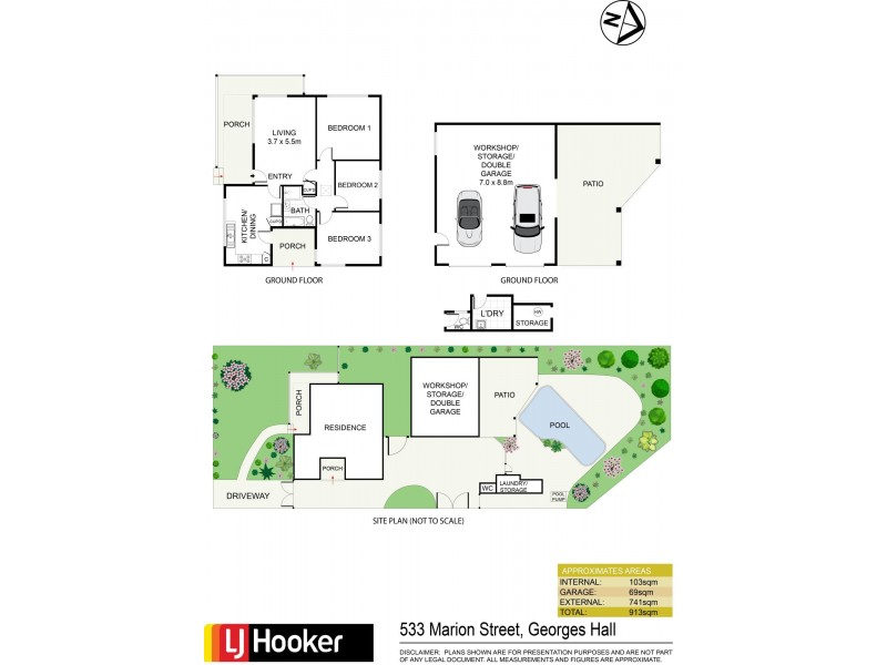 533 Marion Street, Georges Hall NSW 2198 Floorplan