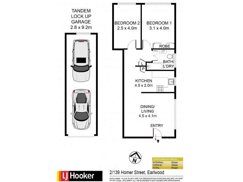2/139 Homer Street, Earlwood NSW 2206 Floorplan