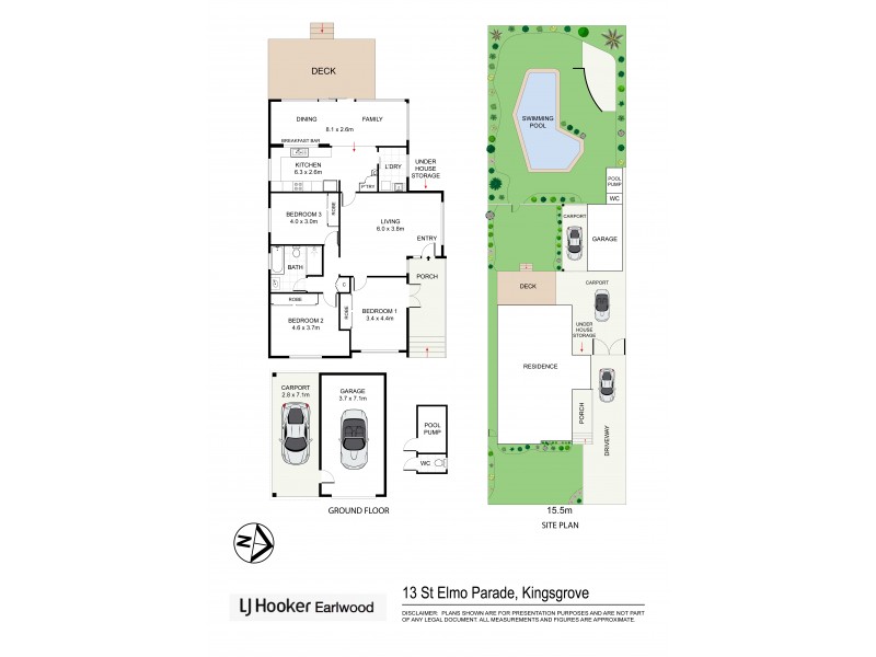 13 St Elmo Parade, Kingsgrove NSW 2208 Floorplan