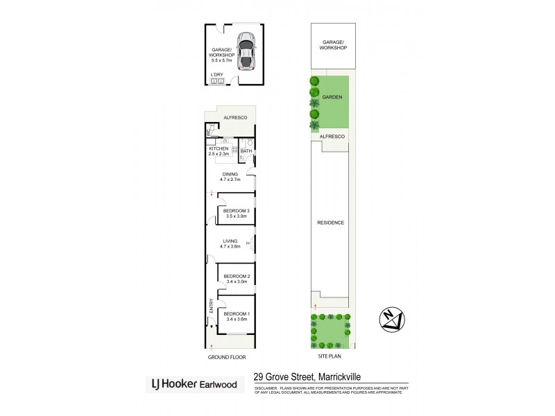 29 Grove Street, Marrickville NSW 2204 Floorplan