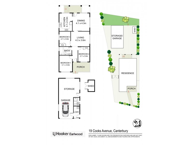 19 Cooks Ave, Canterbury NSW 2193 Floorplan