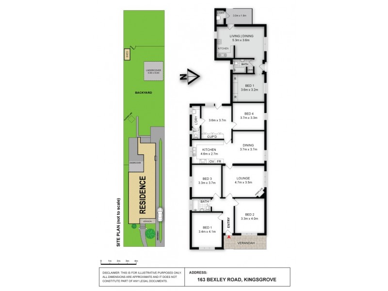 163 Bexley Road, Kingsgrove NSW 2208 Floorplan