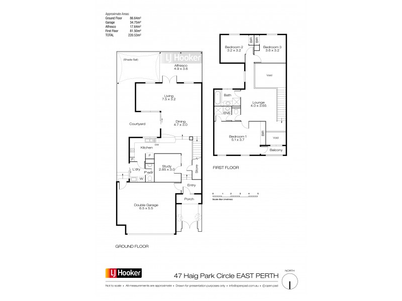 47 Haig Park Circle, East Perth WA 6004 Floorplan