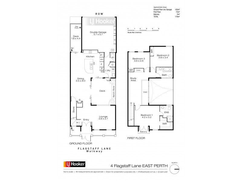 4 Flagstaff Lane, East Perth WA 6004 Floorplan