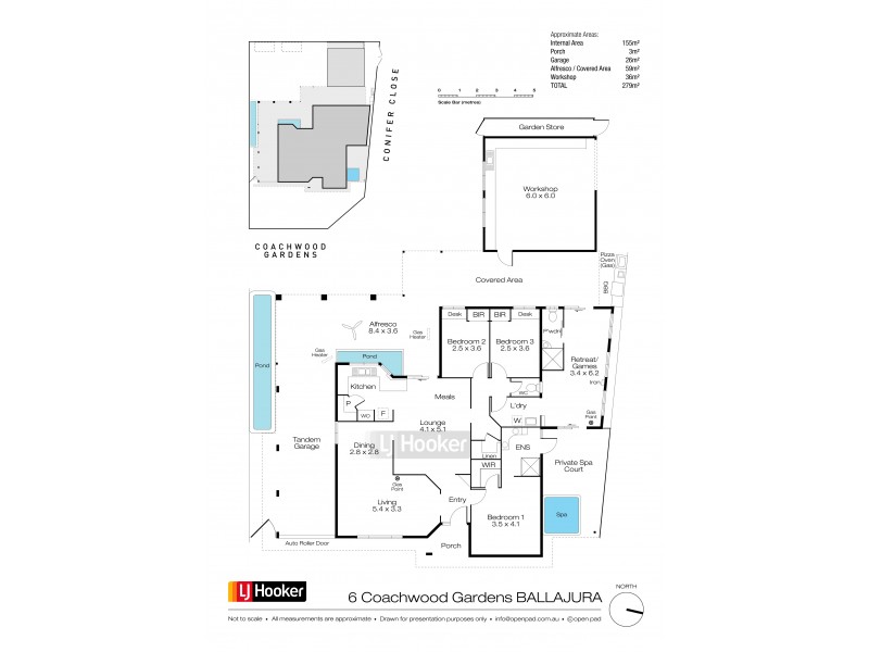 6 Coachwood Gardens, Ballajura WA 6066 Floorplan