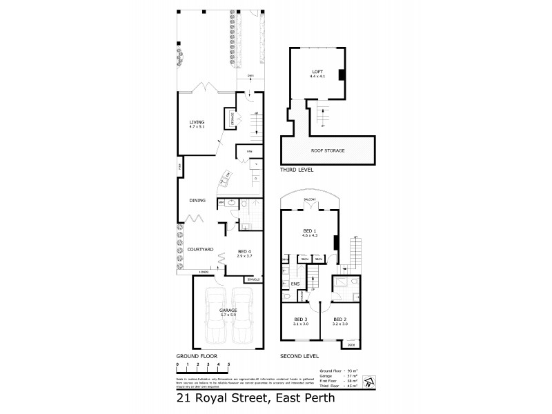 21 Royal Street, East Perth WA 6004 Floorplan