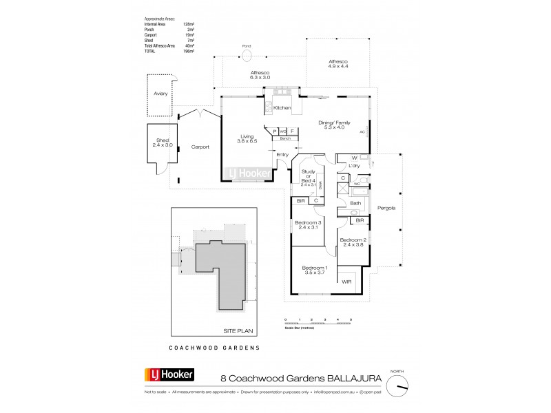 8 Coachwood Gardens, Ballajura WA 6066 Floorplan