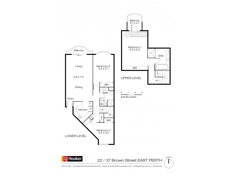 22/37 Brown Street, East Perth WA 6004 Floorplan