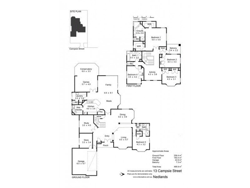 13 Campsie Street, Nedlands WA 6009 Floorplan