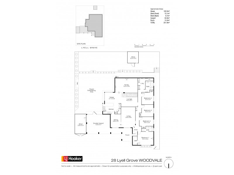 28 Lyell Grove, Woodvale WA 6026 Floorplan