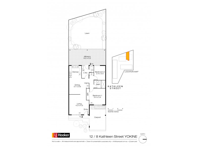 12/8 Kathleen Street, Yokine WA 6060 Floorplan