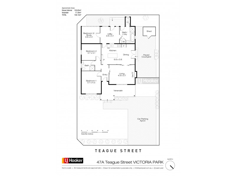 47A Teague Street, Victoria Park WA 6100 Floorplan