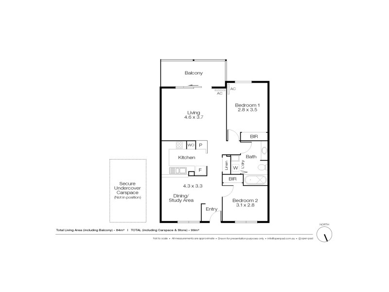 25/40 Wellington Street, East Perth WA 6004 Floorplan