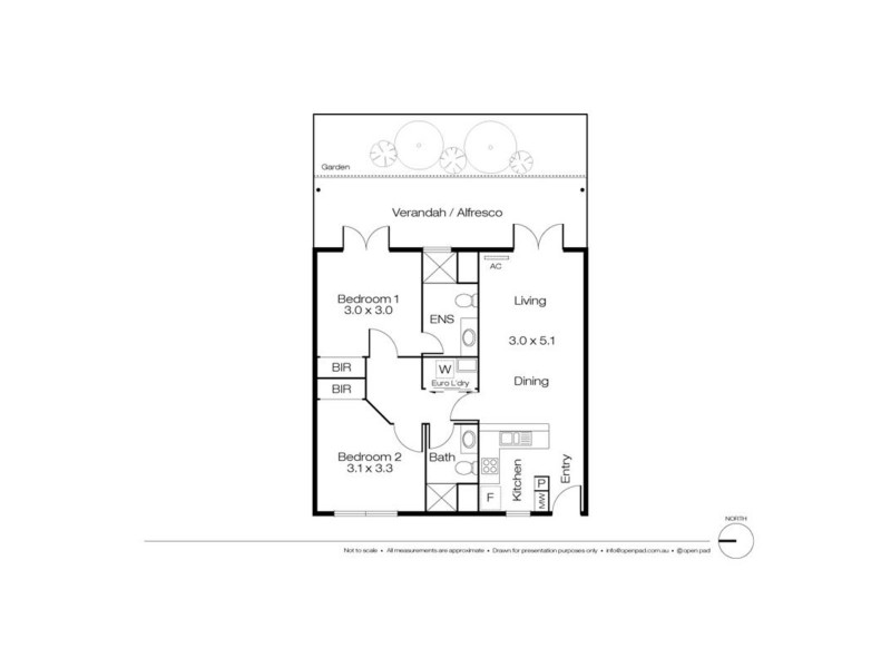10/22 Nile Street, East Perth WA 6004 Floorplan
