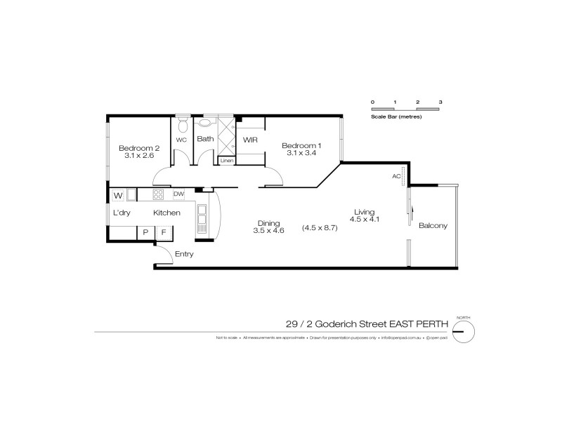 29/2 Goderich Street, East Perth WA 6004 Floorplan
