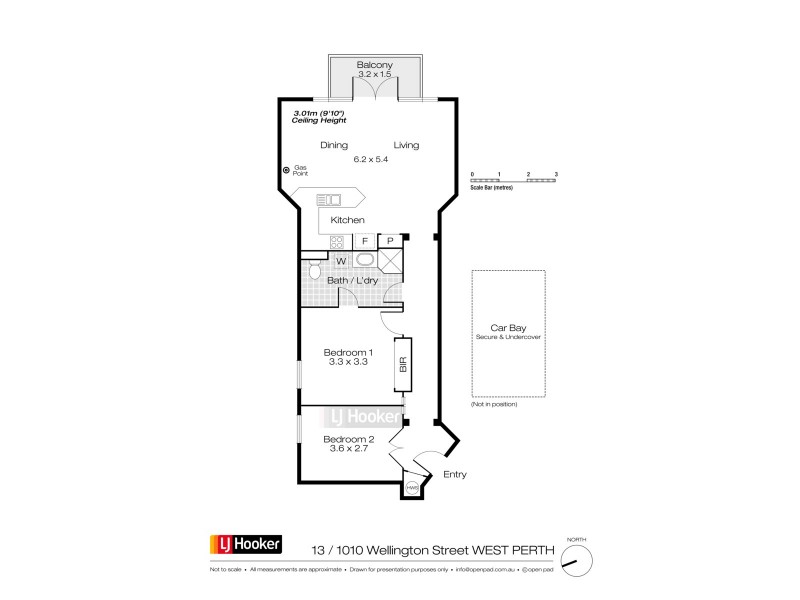 13/1010-1018 Wellington Street, West Perth WA 6005 Floorplan