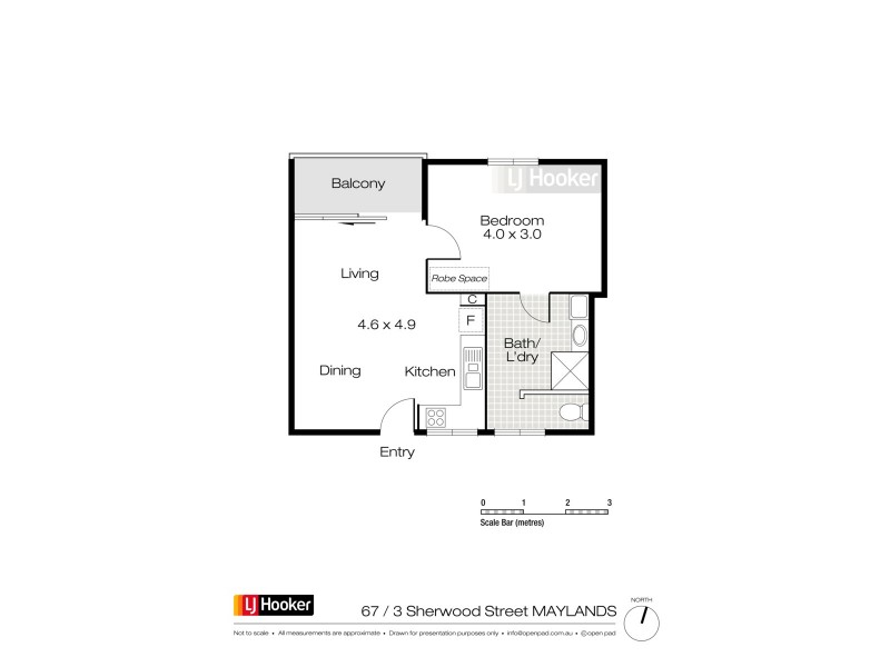 67/3 Sherwood Street, Maylands WA 6051 Floorplan