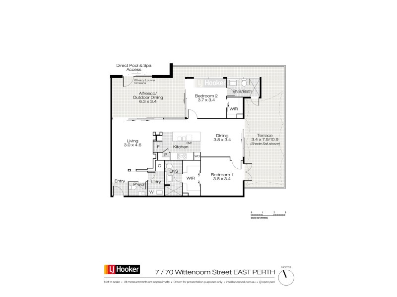 7/70 Wittenoom Street, East Perth WA 6004 Floorplan