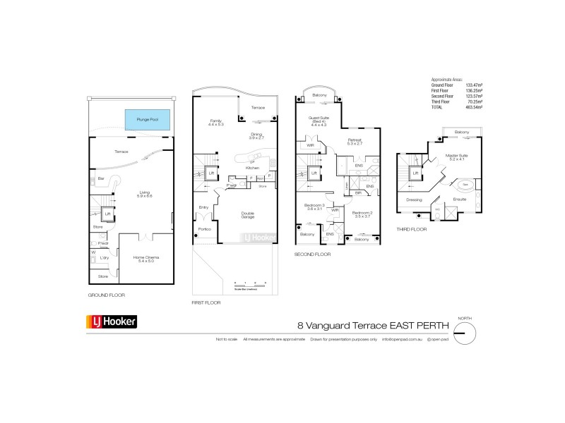 8 Vanguard Terrace, East Perth WA 6004 Floorplan