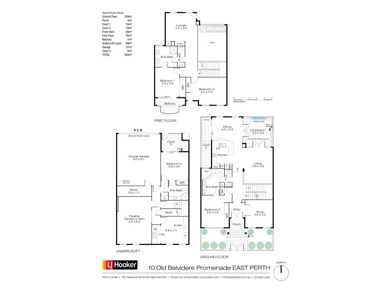 10 Old Belvidere Promenade, East Perth WA 6004 Floorplan