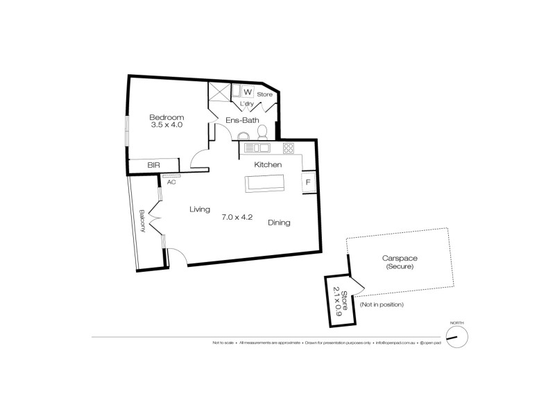 8/32 Eastbrook Terrace, East Perth WA 6004 Floorplan