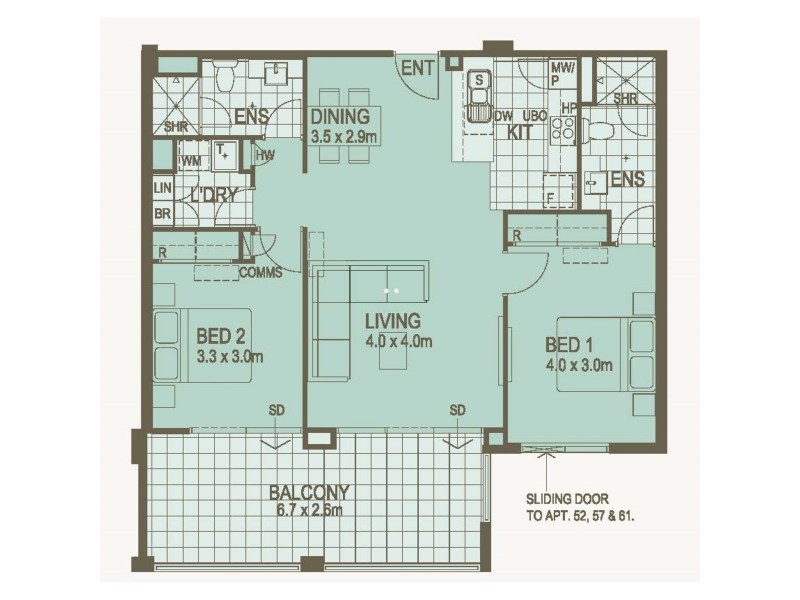 148/2 Tenth Avenue, Maylands WA 6051 Floorplan