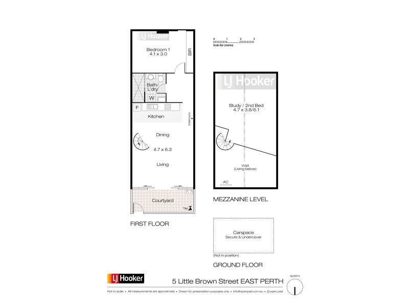 5 Little Brown Street, East Perth WA 6004 Floorplan