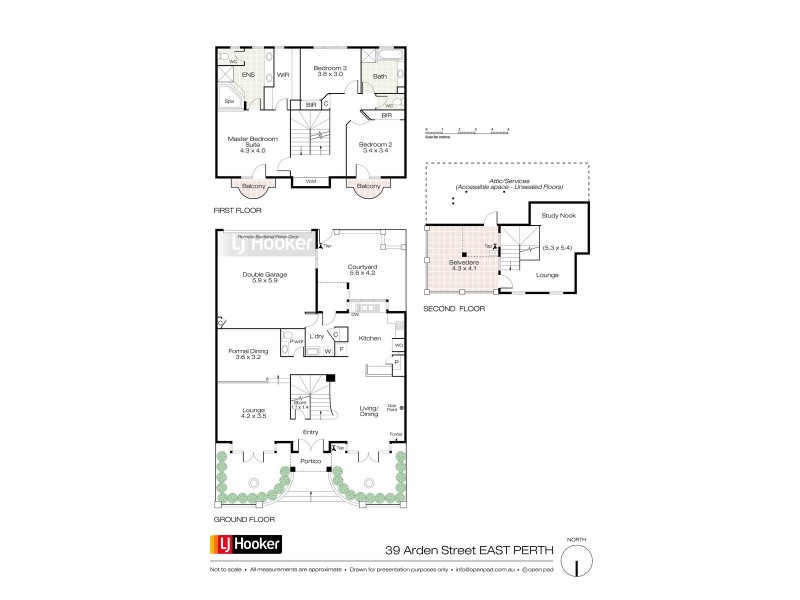 39 Arden Street, East Perth WA 6004 Floorplan