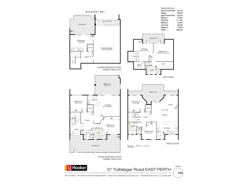 37 Trafalgar Road, East Perth WA 6004 Floorplan