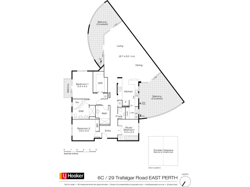 6C/29 Trafalgar Road, East Perth WA 6004 Floorplan