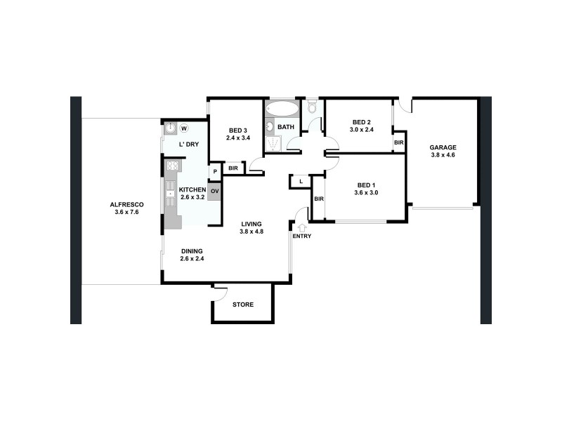 29D Berwick Street, Victoria Park WA 6100 Floorplan