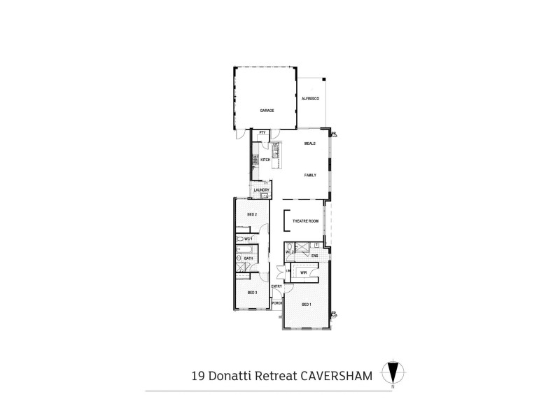 19 Donatti Retreat, Caversham WA 6055 Floorplan