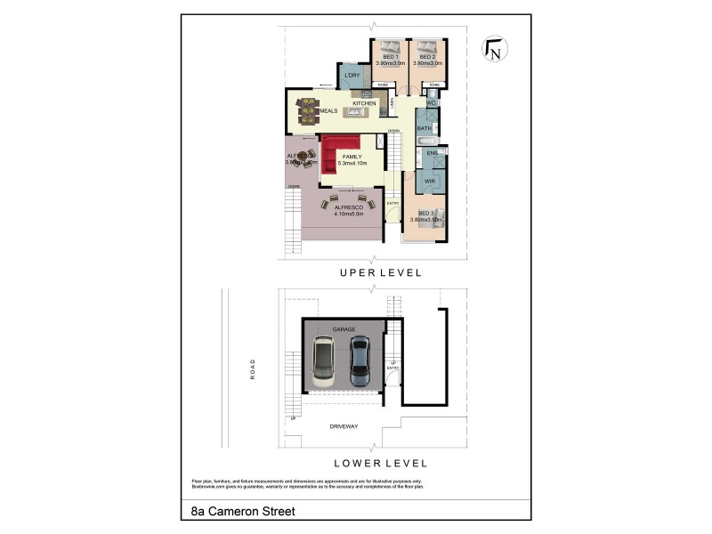 8A Cameron Street, Quinns Rocks WA 6030 Floorplan