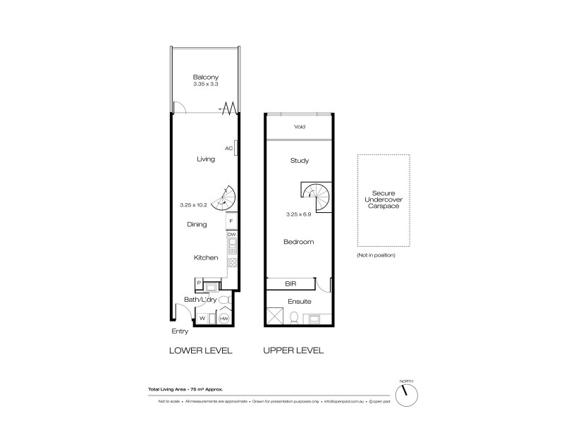 41/151 Adelaide Terrace, East Perth WA 6004 Floorplan